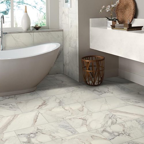 Bathroom Porcelain Marble Tile - Howard Young Flooring in Milton, FL